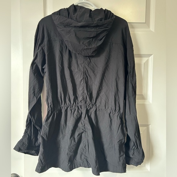 Athleta Black Outpost Utility Jacket Sz Large - Picture 6 of 6